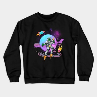 spaceman Crewneck Sweatshirt